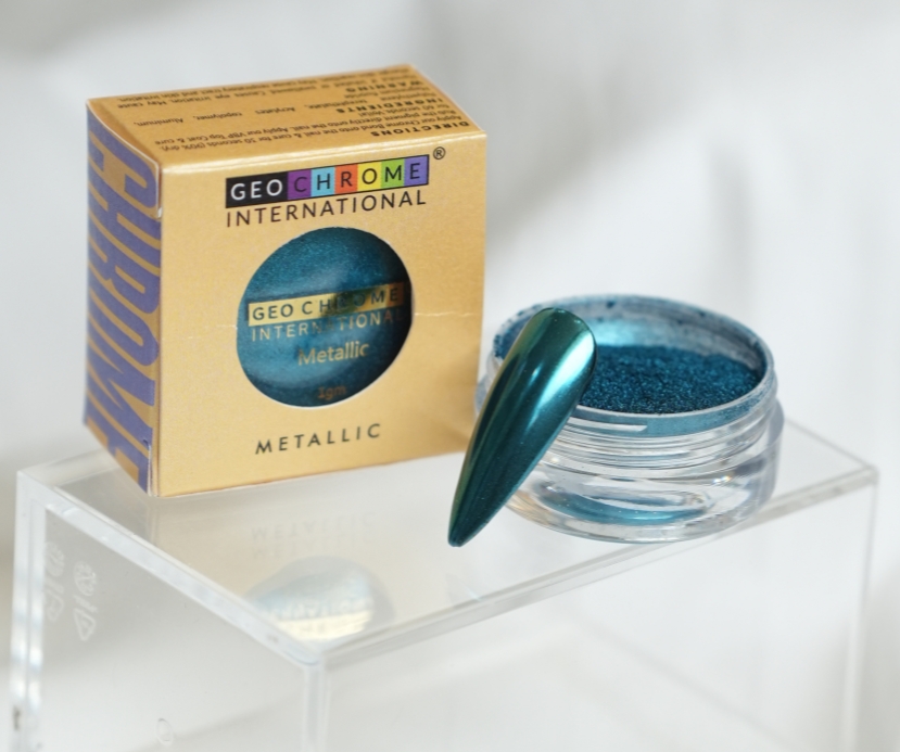 Metallic Chrome -Blue Lagoon Dust