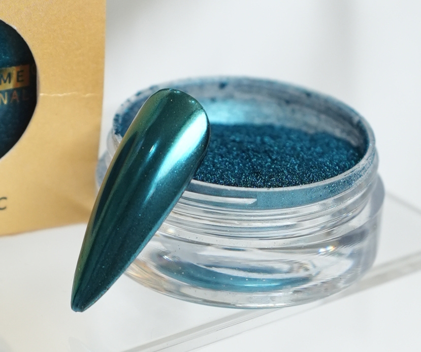 Metallic Chrome -Blue Lagoon Dust