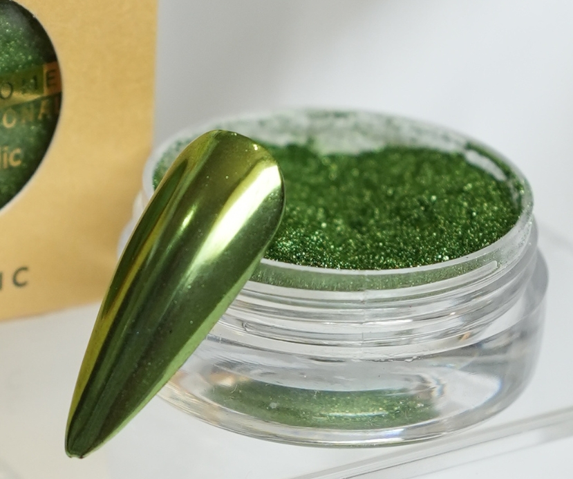 Metallic Chrome -Green Whisper