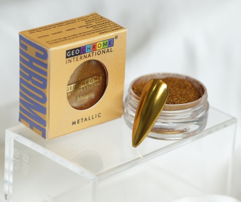 Metallic Chrome -Golden Glow